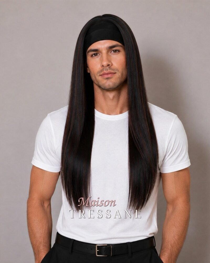 Perruque serre-tête ondulée 61 cm — lace front