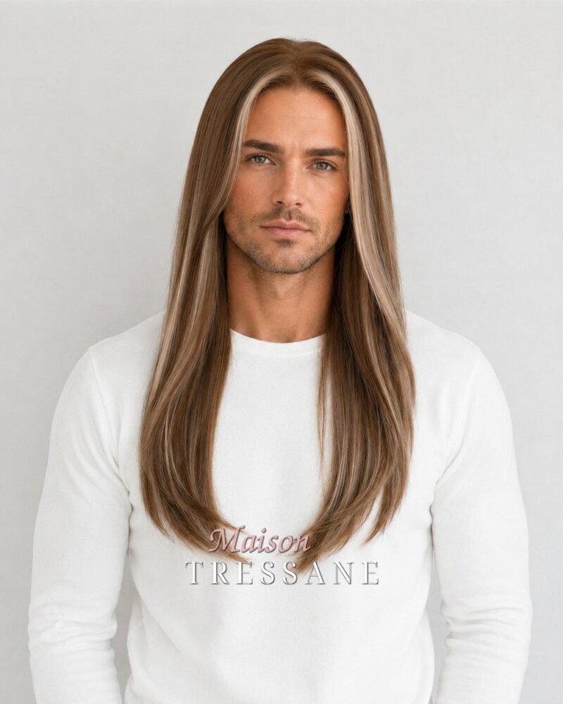 Perruque lisse — lace front