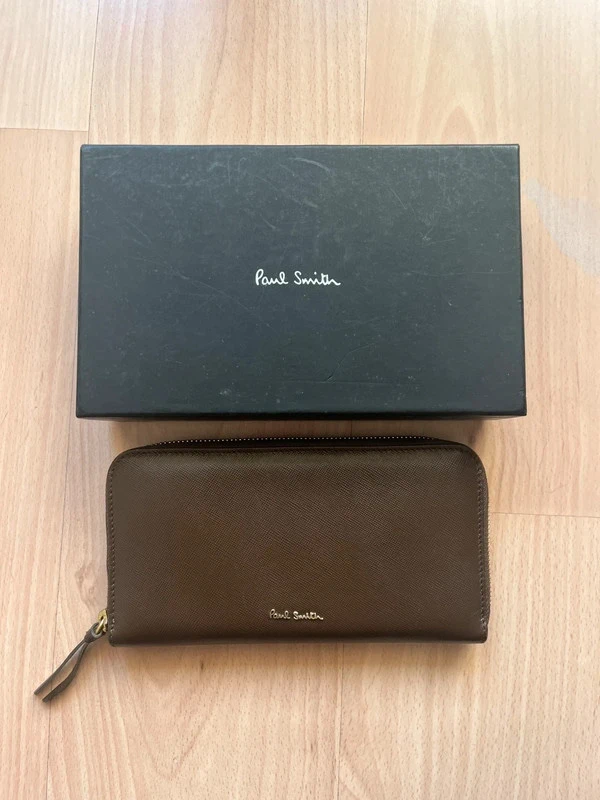 Paul smith leather zip around wallet