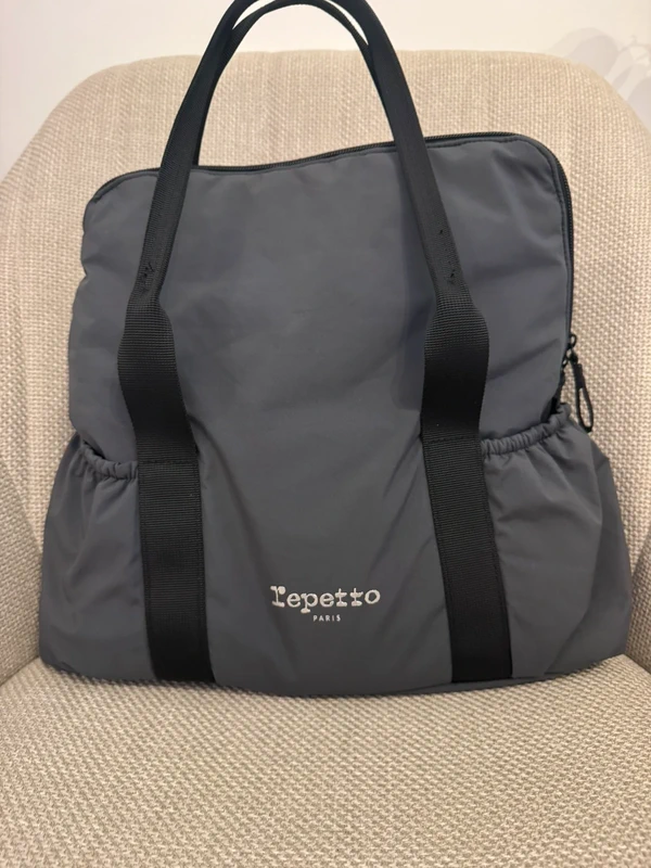 Sac Repetto gris et noir