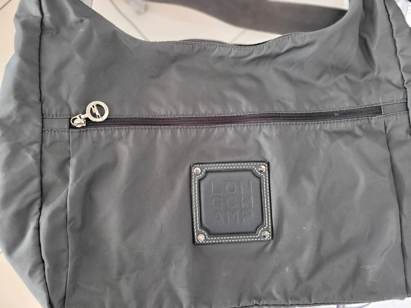 Sac besace Longchamp en toile