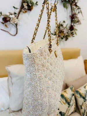 Sac Guess Beige y doré sin uso apenas