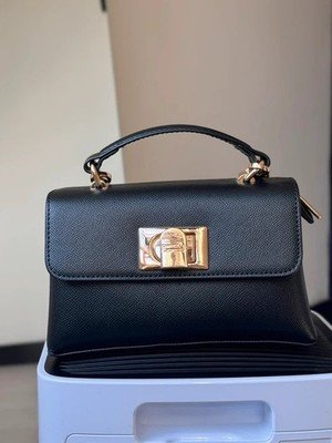 Sac bandoulière David Jones noir