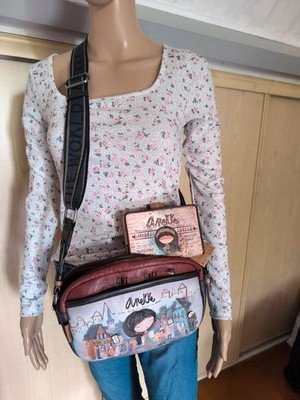 Sac bandoulière et portefeuille Anekke