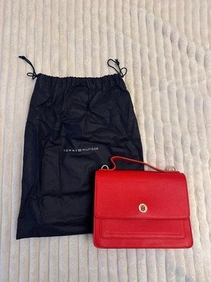 Sac bandoulière rouge Tommy Hilfiger