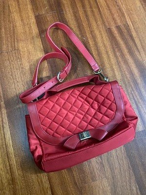 Sac Moschino rouge bandoulière