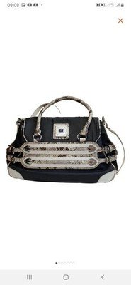 Sac La di Piero guidi, linia Bond,blanc e noir