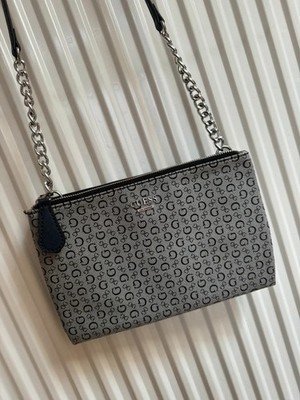 Sac en bandoulière bleu marine guess