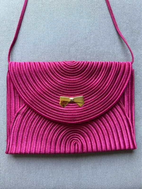 Nina Ricci Silk clutch bag