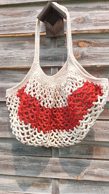 Sac au crochet fait main