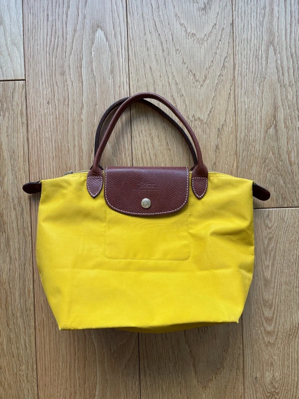 Sac pliage Longchamp jaune