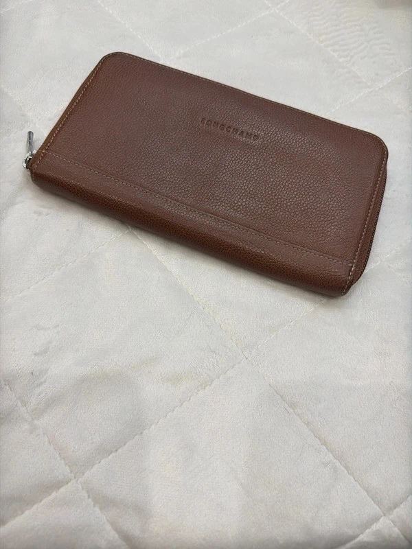 Portefeuille Longchamp marron