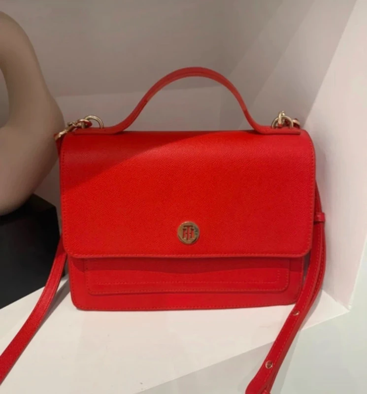 Sac à main rouge