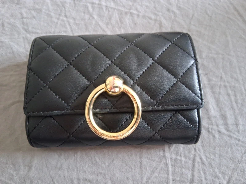Porte monnaie portefeuille matelassé Anouk Claudie Pierlot