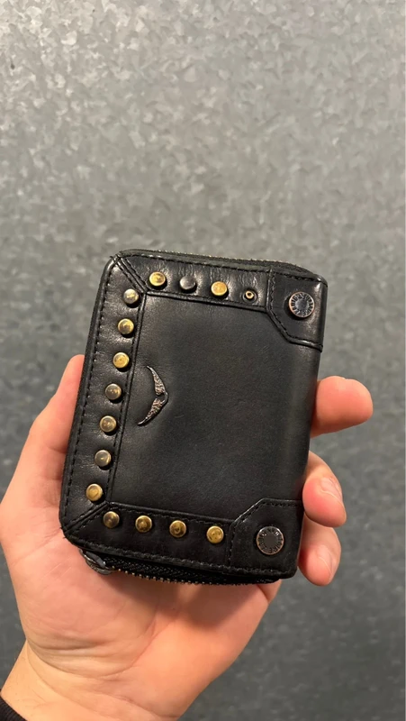 Zadig Voltaire vintage wallet bag cardholder cuir