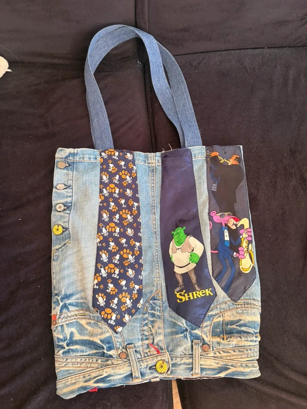 Sac créateur en jean