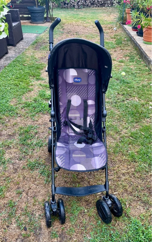 Poussette canne Chicco London – Légère, compacte et ultra pratique