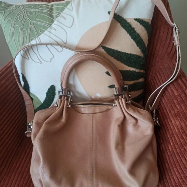Sac Alix le tanneur beige rosé