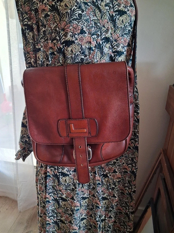 Sac en cuir vintage
