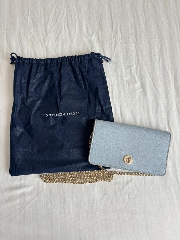 Sac à main Tommy Hilfiger bleu clair