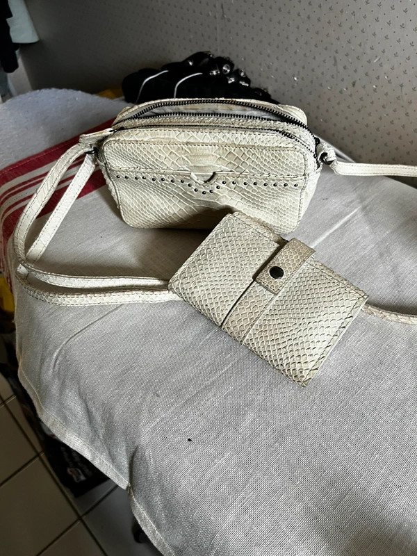 Sac avec doble bandoulière para cruzar porté épaule