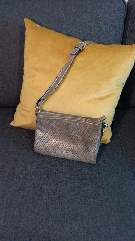 Sac bandoulière multi poches de la marque italienne Liujo en très bon état