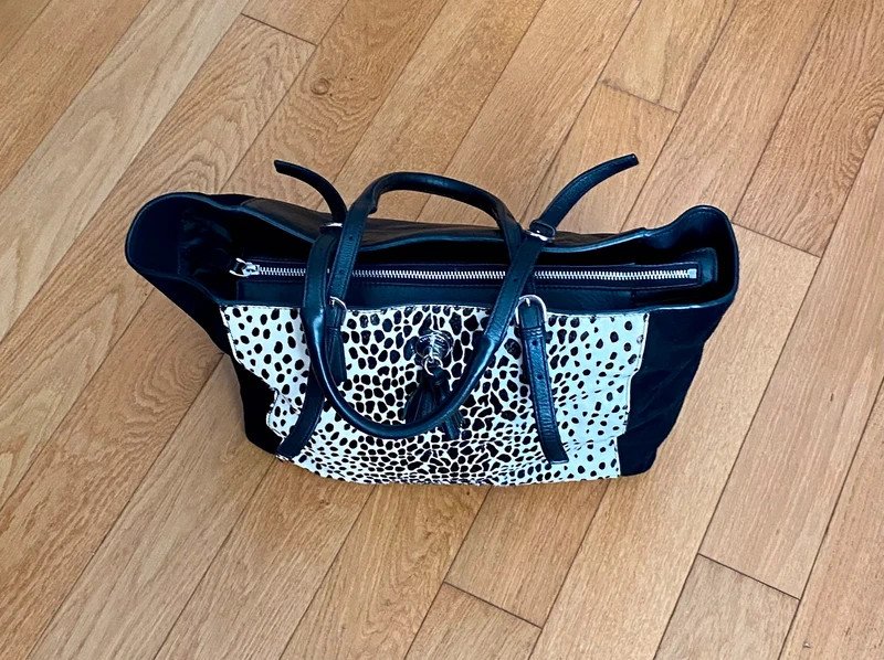 Cabas Karen Millen. Cuir