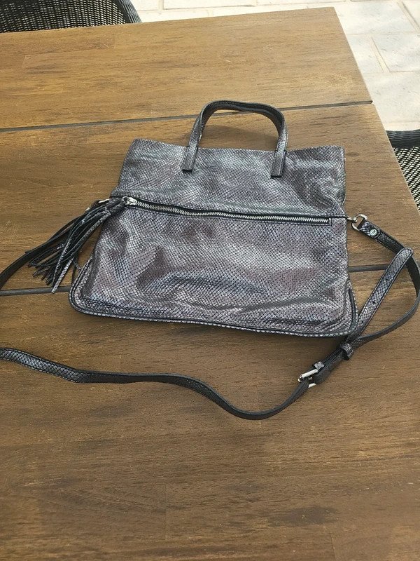 Sac argenté Gianni chiarini