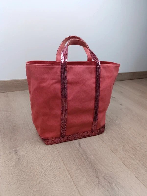 Sac Cabas Vanessa Bruno 100% Coton rose / taille S pour les cours