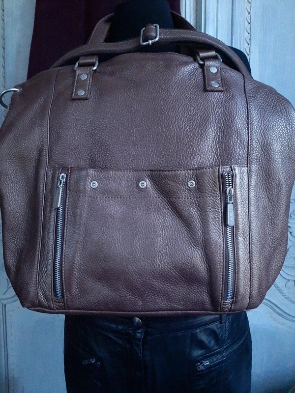 Grand sac 100% cuir Sabrina