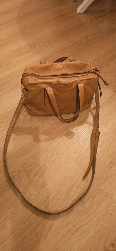 Sac fossil marron