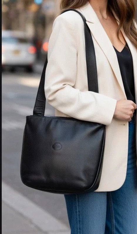 Longchamp sac tout cuir