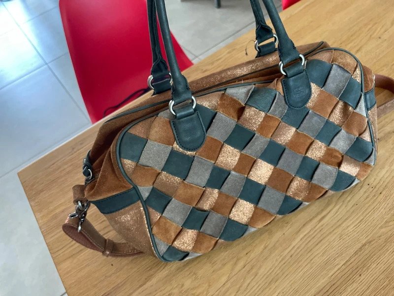 Sac en cuir de vachette Mila Louise