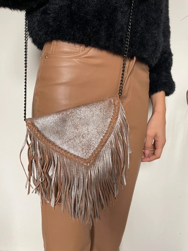 Pochette en cuir Karma Koma