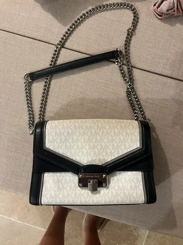 Sac Mikael kors noir et blanc