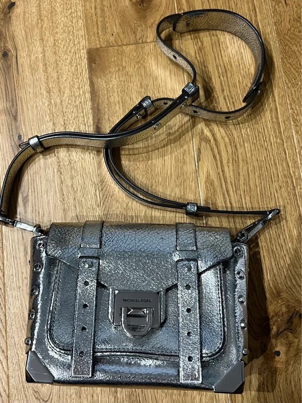 Sac argenté Michael Kors