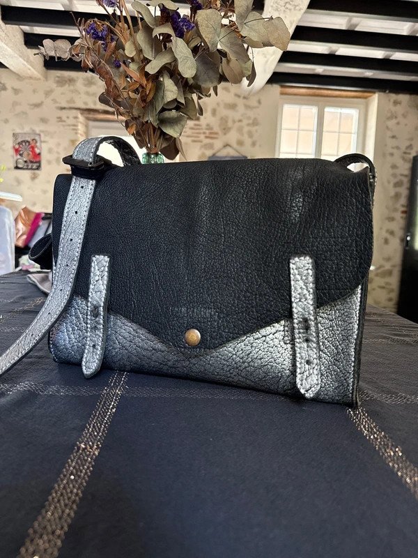 Sac Paul Marius L’Indispensable noir argent