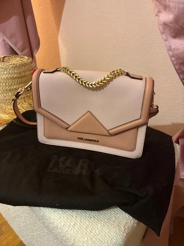 Sac bandoulière Karl Lagerfeld rose