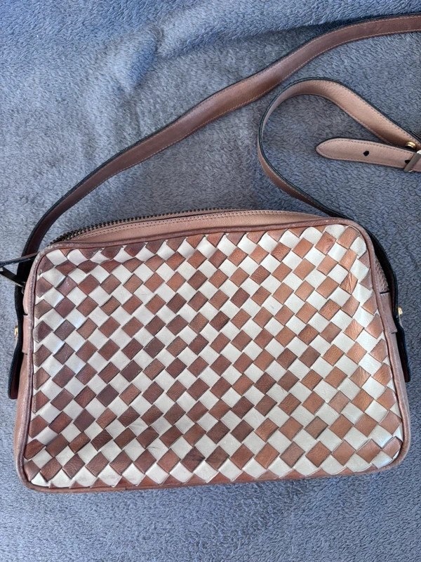 Sac à main Bally cuir tressé