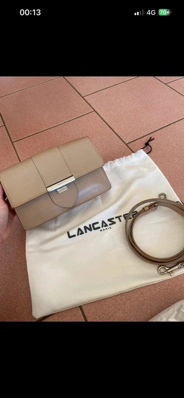 Sac lancaster cuir beige
