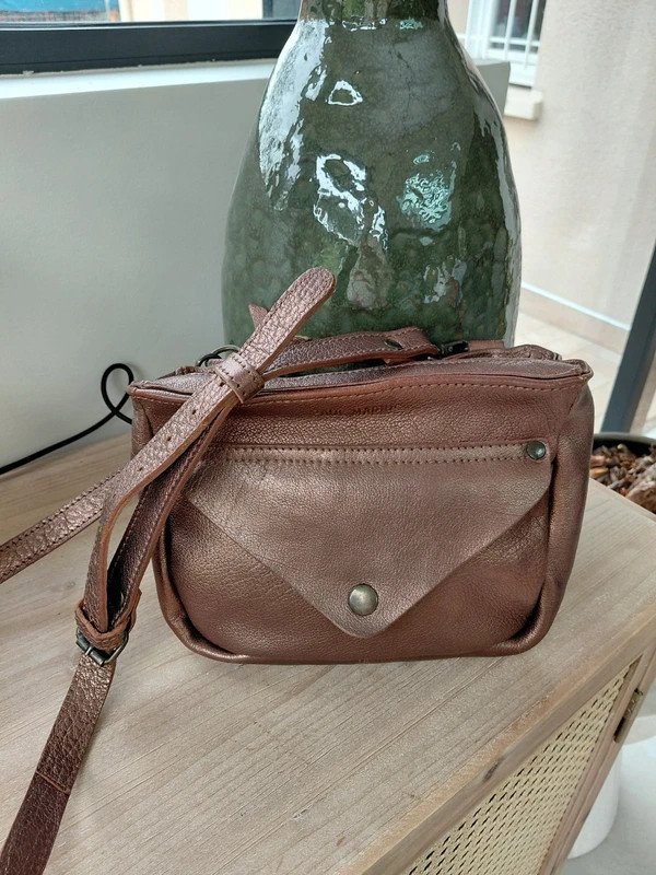 Sac bandoulière Le Gavroche cuivré Paul Marius