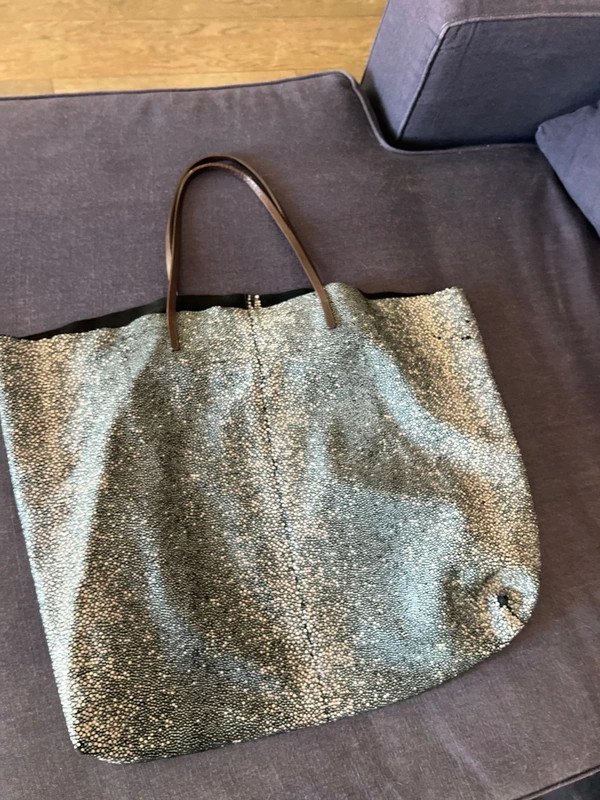 Sac cabas, cuir XXL, Saint Barth