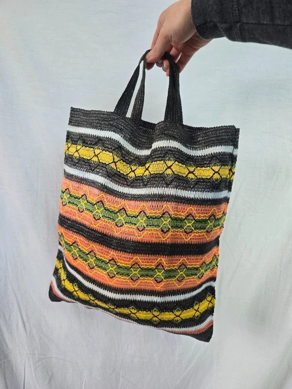 Cabas Vintage woven 1960s 1970s