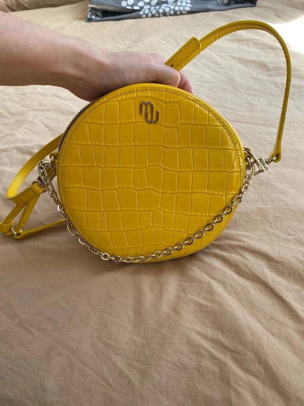 Petit sac jaune MAJE