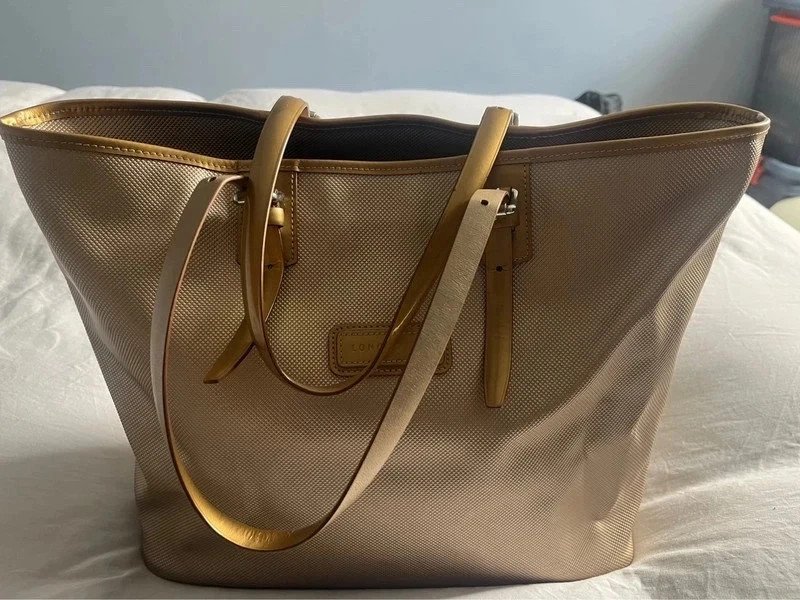 Sac cuir verni longchamp