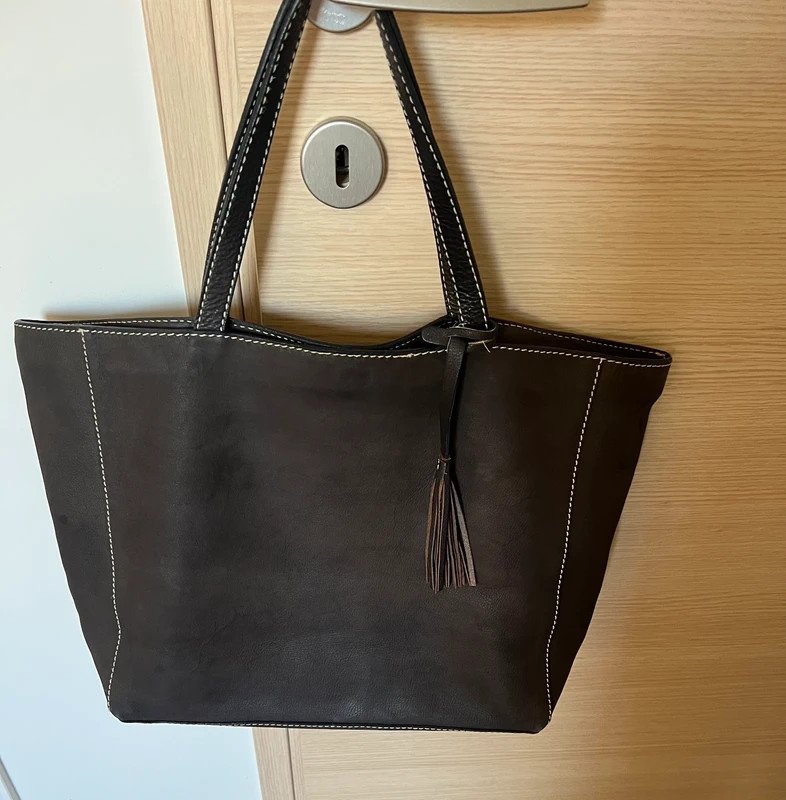 Loxwood grand sac cuir bleu foncé