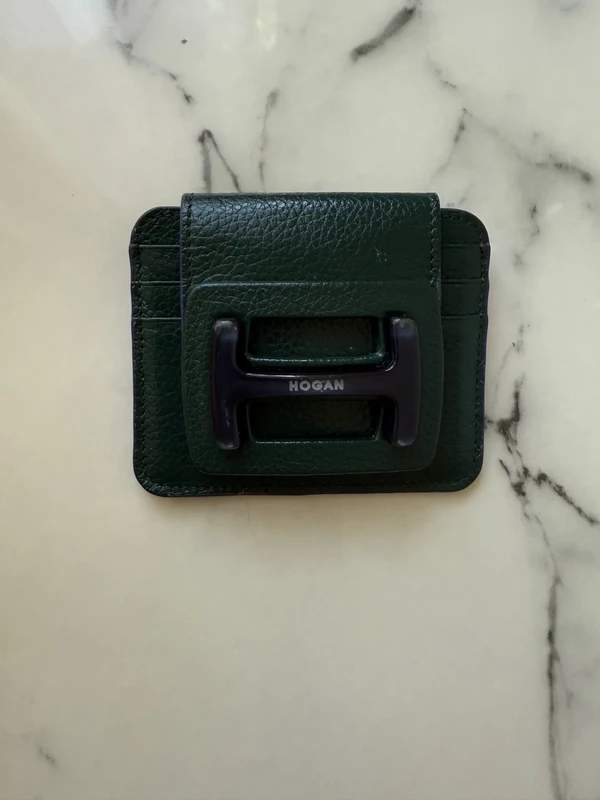 Porte-cartes en cuir Hogan