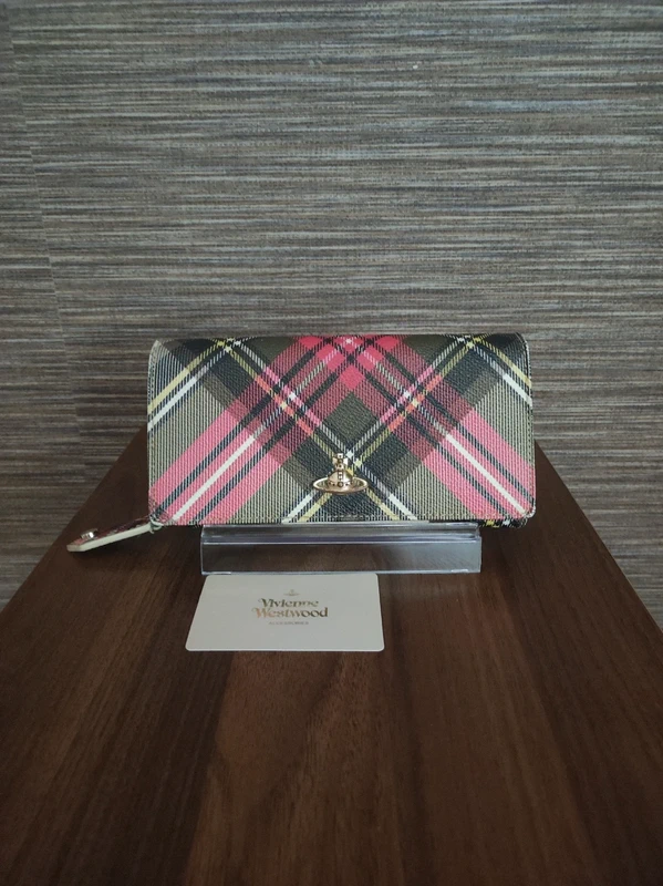Vivienne Westwood tartan wallet
