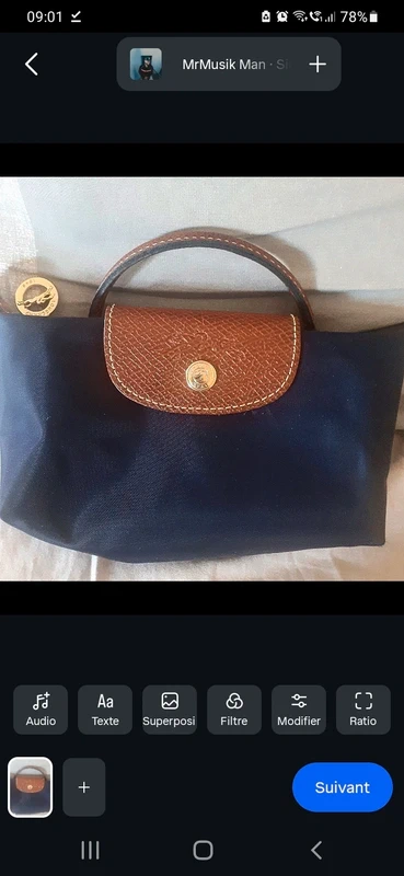 Pochette maquillages longchamp