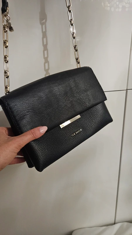 Sac bandoulière noir et doré |Comme neuf